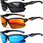 Sports Polarized Sunglasses for Men Cycling Running Fishing UV Protection Sun Glasses Lightweight Half Frame Goggles