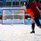 Skywalker Sports Competitive Series 6’ x 4’ Hockey Goal, White/Red (SSHG6400)