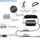 Hands Free Dog Leash with Pouch, Double Leash for Two Dogs, Retractable Bungee with Double Padded Handles, Dog Waist Leash for Dog Walking, Running Leash for Dogs, Dog Walking Accessories