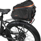Ibera PakRak Touring Bicycle Seatpost/Disc/Non/Disc Rack and Quick Release Bag