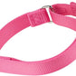 Hyhug Improved Design Nylon Webbing, Cold Water Washing Does Not Fade, Not Polluting Dog Hair, Wear Resistant and Not Prone to Fuzzing. No Slip Training Martingale Collar. (Candy Pink, Small)