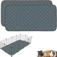 2 Pack Washable Guinea Pig Cage Liners for C&C 2x4 Habitat Guinea Pig Bedding Super Absorbent | Waterproof | Non Slip| Reusable Guinea Pig Pee Pads for Small Animals Cages - 57.1" x 27.6"