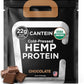 Organic Hemp Protein, Vegan Protein Powder, Plant Based Protein Powder, Non Dairy Protein, Lactose Free Natural Protein, Gluten Free- 1 Servings, Chocolate Sample