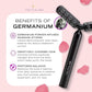 Revolution Roller - Germanium Stone Uplifting Face/Body Beauty Massage Tool/Roller/Wand for Skin Tightening/Firming, De-Puffing, Anti-Aging (Black)