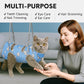 Supet Cat Grooming Hammock, Self-Adherent Cat Wrap for Cutting Nails, Anti-Escape Calming Wrap for Medicine, Nail Clipping, Teeth Brushing, Ear Cleaning