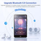 96GB MP3 Player with Bluetooth and WiFi, 4.02" Touchscreen Android Mp4 Mp3 Player with Spotify, Audible, Amazon Music, Deezer, Portable Music Player with Built-in Speaker, FM Radio, E-Book