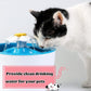Tuanse 8 Pieces Cat Pet Water Fountain Filters Replacement Round Filter Foam for Pet Cat Drink Water Sponge Filter Replacement for 2. 5 L/84 oz 2. 2 L/ 74 oz Stainless Steel Dog Fountain