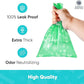 AKC Dog Poop Bags - Leak Proof Pet Waste Bags - 16 Refill Rolls - Lavender Scent - 240 Count (Toy Print)