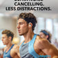 soundcore Sport X20 by Anker, True-Wireless Workout Earbuds, Rotatable and Extendable Ear Hooks, Noise Cancelling, Deep Bass, IP68 Waterproof, Sweatproof, Dustproof, 48H Play, Sport Earbuds for Gym