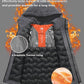 Men's Winter Jacket Waterproof Ski Snow Coat Windproof Snowboard Hooded Raincoats with Warm Graphene lining