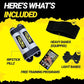 Premium RipStick Pillz, Workout Equipment for Joint Rehab, Shoulder Strength, Resistance Training, and Muscle Building, with 6 Adjustable Resistance Bands