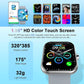 Smart Watch (Answer/Make Call), 2025 New Smartwatch for Men/Women, 1.96" Fitness Watch with 112 Sport Mode/Pedometer/Calories/Sleep/Heart Rate Monitor, IP68 Waterproof Fitness Tracker for Android iOS