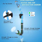 Greatever Dry Snorkel Set,Panoramic Wide View,Anti-Fog Scuba Diving Mask,Professional Snorkeling Gear