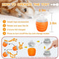 Interactive Dog Toys - [2025 Newly Upgraded] Motion Activated Ball for Small/Medium/Large Dogs, Automatic Moving Dog Toy Wicked Ball for Boredom & Training, Music, USB Rechargeable (Orange)