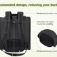 Pecute Cat Backpack with Widened Interior Space, Upgraded Dog Backpack Carrier with Various Ways to Carry, Pet Backpack with Breathable Mesh, Pet Travel Carrier with Soft Padded,Dark Grey