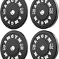 2 Inch Bumper Plates，10-500lbs，Barbell Rubber Olympic Weight Plates Set for Home Gym, Strength Training & Weight Lifting, Multiple Options Colors