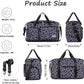 FIORETTO Women's Gym Duffle Bag with Shoes Compartment, 37L Capacity, Ideal for Travel, Gym, Sports, Duffel, Weekender