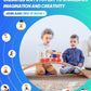 Wooden Balance Board Kids, 37" Natural Wobble Board Wooden Toys for Toddlers Kids & Adults, Birthday Gifts for 3 4 5 6 7 8 Year Old Boys Girls Kids, Open Ended Montessori Waldorf Learning Toy