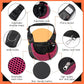 YUDODO Pet Sling Carrier for Small Dogs & Cats – Hands-Free Puppy Carrier with Safety Hook, Large Zipper Pocket, Soft Breathable Mesh, Adjustable Strap & Reflective Strip (Pink 3.0 S)