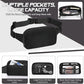MoKo Fanny Packs for Women Men, Fashion Running Waist Packs, Crossbody Mini Bag Fanny Pack Belt Bag with Adjustable Strap for Running Outdoors Workout Travel Hiking Cycling