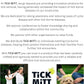 Green Tick Removal Glove: Gently Remove Ticks from Humans & Pets - Chemical-Free, Durable, Portable, Easy to Use Tick Management Tool for Outdoor Adventures & Everyday Use