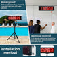 Race Clock with Tripod for Running Events, Large LED Stopwatch with Remote,Countdown/Count up Gym Timer for Home,Wall Digital Time Clocks