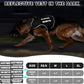 WINSEE Service Dog in Training Mesh Harness with 10 Pet Patches, Soft Air Mesh Breathable Tactical Dog Molle Vest, Reflective Military Pet Vest for Walking Hiking for Small Dogs