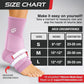 Sleeve Stars Ankle Brace for Women & Men, Ankle Wrap for Sprained Ankle, Compression Sleeve for Plantar Fasciitis Relief, Easy Customizable Support: w/Removable Strap (Single/S:9"-10"/Baby Pink)