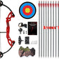 Compound Bow Archery for Youth and Beginner, Right Handed,19”-28” Draw Length,15-29 Lbs Draw Weight, 260 fps