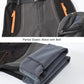 Rdruko Men's Snow Ski Pants Waterproof Insulated Winter Outdoor Snowboard Hiking Fleece Pants with Belt