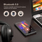 96GB MP3 Player with Bluetooth WiFi, Android 13 OS MP3 & MP4 Players with 5" IPS HD Touchscreen and Speaker, 4GB RAM & 32GB ROM, 2500mAh Music Player with Spotify, Play Store