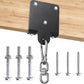 WUWEOT Heavy Bag Hanger, Sturdy Punching Boxing Bag Holder, 360° Rotation Wood Beam Hook Bracket Ceiling Mount for Boxing Muay Thai Training,Aerial Yoga Swing & Hammock