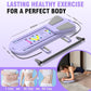 Pilates Reformer Board, 6 in 1 Portable & Foldable Pilates Reformer Set with Resistance Bands, Pilates Board for Home Workout, Multifunctional Abdominal Board