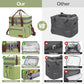Maelstrom Lunch Bag Women,23L Insulated Lunch Box For Men Women,Expandable Double Deck Lunch Cooler Bag,Lightweight Leakproof Lunch Tote Bag With Side Tissue Pocket,Green