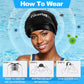 Extra Large Swim Cap,Swimming Caps for Women Men,Swim caps for Women,Waterproof Silicone Swim Cap,Keep Hair Dry,Swim Cap for Braids and Dreadlocks Women,Swim Cap for Long Thick Curly Hair
