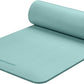 Retrospec Solana Yoga Mat 1/2" Thick w/Nylon Strap for Men & Women - Non Slip Exercise Mat for Yoga, Pilates, Stretching, Floor & Fitness Workouts