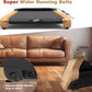 Walking Pad, High Grade Wood Under Desk Treadmill 300LBS Capacity, Max 2.5 HP Electric Treadmill for Home Office Installation-Free with Remote Control LED Display High