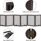 Freestanding Pet Gate 55-110" Extre Wide, Foldable Dog Gate for The Doorways House, Pet Gates for Dogs, Doogie Puppy Fence Gate