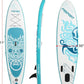 FBSPORT 11' Premium Stand Up Paddle Board, Yoga Board with Durable SUP Accessories & Carry Bag | Wide Stance, Surf Control, Non-Slip Deck, Leash, Paddle and Pump for Youth & Adult