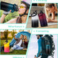 1 Gallon Insulated Water Bottle - with Straw & Auto Chug Lid, Paracord Handle, Bottle Sleeve, 128 oz Stainless Steel Water Bottle, Large Metal Gallon Water Jug Canteen for Sport Work
