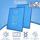 Extra Large Reusable Gel Ice Pack for Injuries & Pain Relief - 2-Pack, Extra Large - Blue - Hot & Cold Therapy Ice Bags for Injuries - Flexible, Leak-Free Design