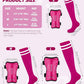 Kids Soccer Shin Guards and Socks Toddler Soccer Shin Pads Protective Defender Gear for 3-15 Years Old Youth Boys Girls