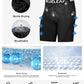 Blueleaf Men's Compression Shorts Sports Running Spandex Shorts Performance Athletic Workout Base Layer Underwear