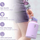 Coolflask Half Gallon Water Bottle with Strap, 64oz Insulated Water Jug Stainless Steel with Straw & Spout Lids, Metal Large Water Flask, Keep Cold 48h Hot 24h, Leak Proof & Non-BPA, Lavender