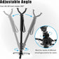 Shooting Stick with V Yoke, 22-62 inches Adjustable Aluminum Shooting Monopod for Hunting Rifles