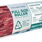 Oceanfoam Tidal Roller - Maroon, Blush & Hot Pink Marbled - Muscle Massage Foam Roller for Back Pain & Stretching - Firm & Ergonomic Wide Wave Textured - Yoga & Athletics - Full Size, 20" x 5"