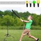 Batting Tee Baseball Tee,Softball Travel Portable Tee Tripod Stand Rubber Tee for Batting Training Practice with Carrying Bag