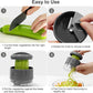 3 in 1 Vegetable Spiralizer Slicer, Adjustable Zucchini Carrot Noodle Maker, Cucumber Spiral Cutter, Easy to Use Kitchen Tool（Dark Grey）