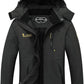 MOERDENG Women's Waterproof Ski Jacket Warm Winter Snow Coat Mountain Windbreaker Hooded Raincoat Jacket