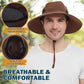 EINSKEY Wide Brim Sun Hat, UPF 50+ UV Protection Waterproof Packable Bucket Hat for Men & Women, Fishing Hiking Beach Garden